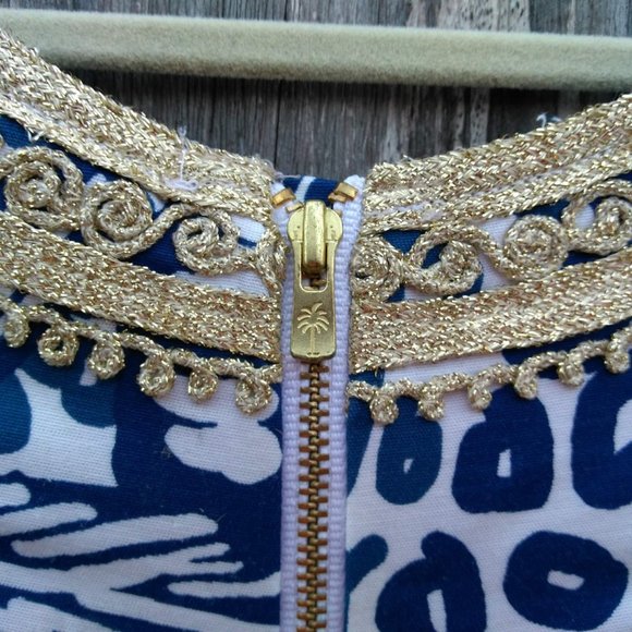 Lilly Pulitzer CARLOTTA SHIFT DRESS, Pockets Size 0 - Picture 7 of 8